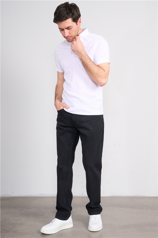 Mareteks 4412-C53-Texas Black Black Zkb. Erkek Denım Pantolon