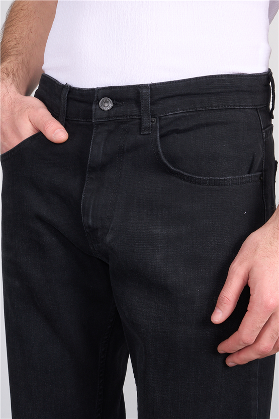 Mareteks 4412-C53-Texas Black Black Zkb. Erkek Denım Pantolon