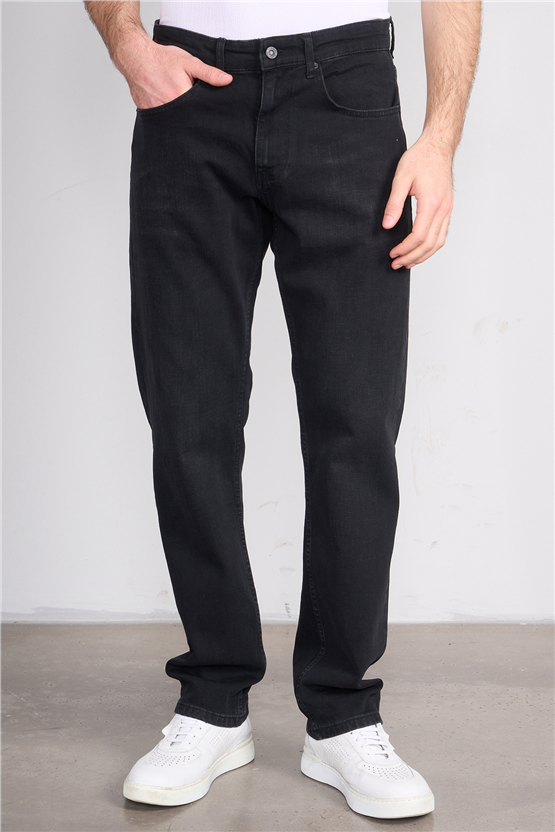Mareteks 4412-C53-Texas Black Black Zkb. Erkek Denım Pantolon
