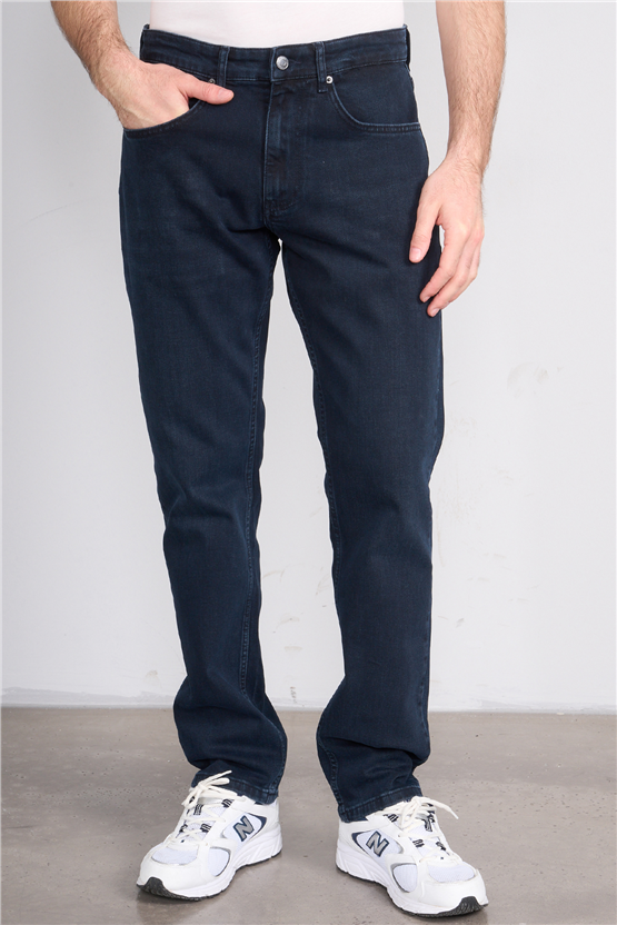 Mareteks 4412-C54-Texas Blue Black Zkb. Erkek Denım Pantolon