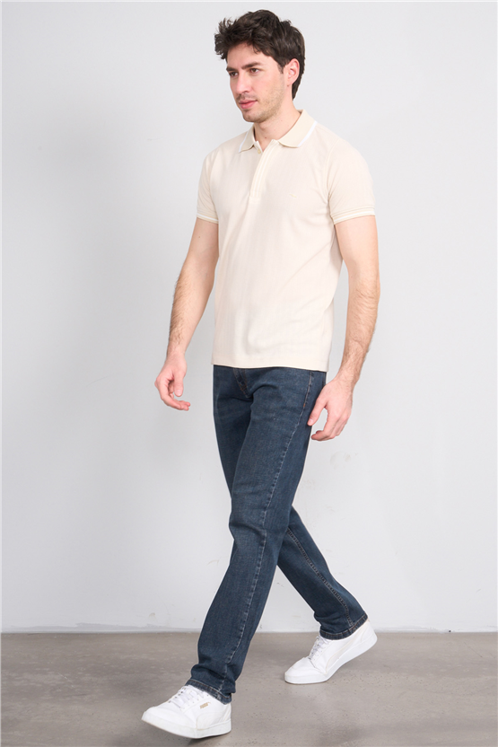 Mareteks 4412-C57-Texas Blue Brown Zkb. Erkek Denım Pantolon
