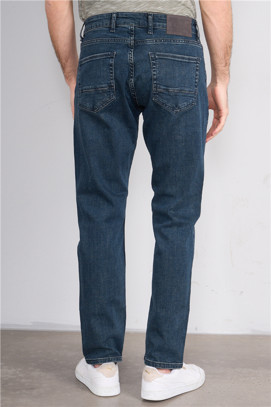 Mareteks 4412-C58-Texas Blue Hakı Zkb. Erkek Denım Pantolon