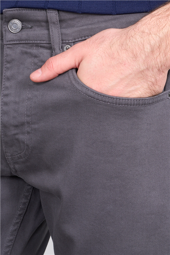 Mareteks 4412-C66-Texas Anthracıte P.B. Erkek Denım Pantolon