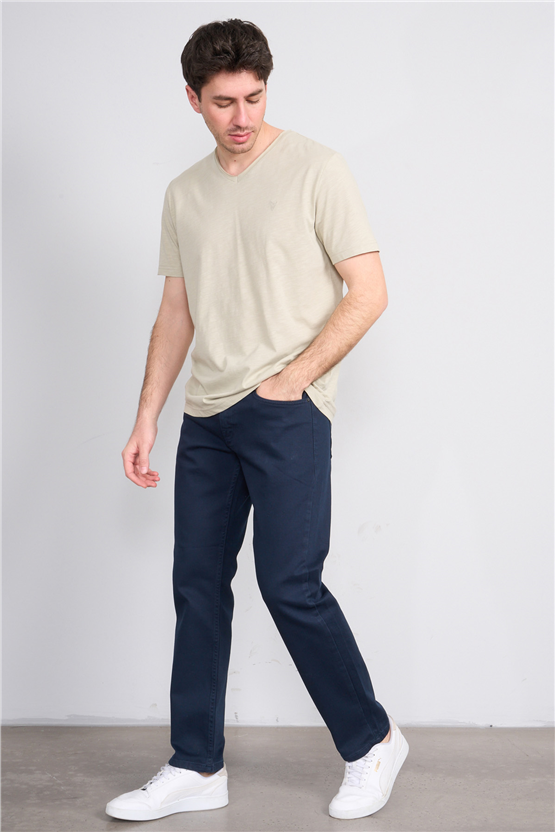 Mareteks 4412-C66-Texas Navy P.B. Erkek Denım Pantolon