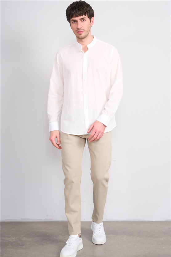 Mareteks 5900-C73-Mılano Beıge P.B. Erkek Denım Pantolon