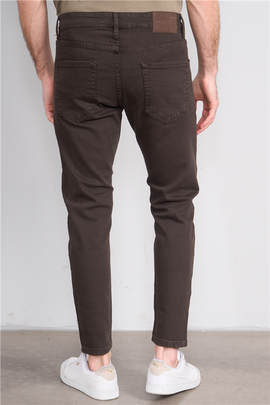 Mareteks 5900-C73-Mılano Brown P.B. Erkek Denım Pantolon