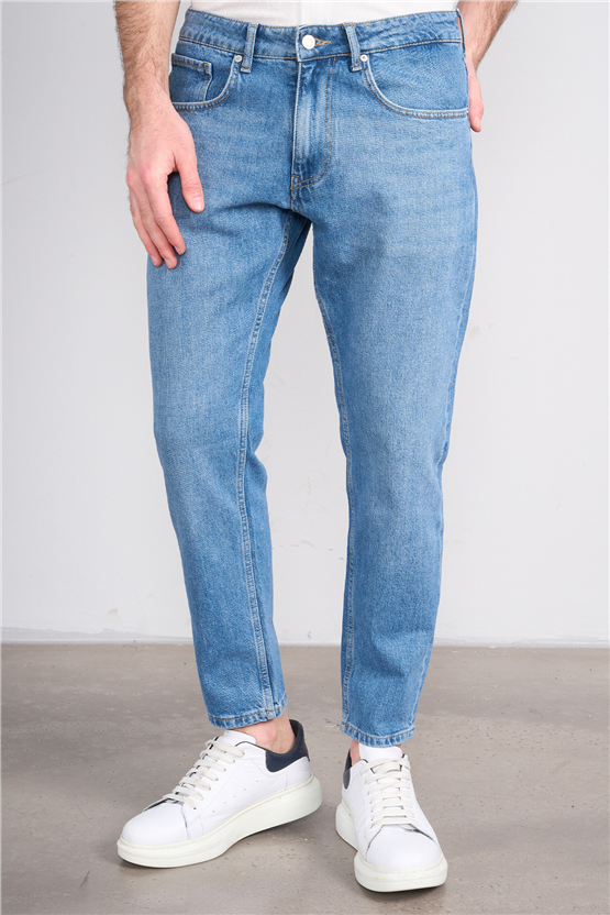 Mareteks 5901-C72-Mılano Aır Blue Zkb. Erkek Denım Pantolon