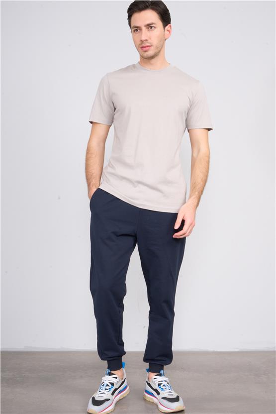 Mareteks 6600 Js Kul Erkek 0 Yaka Basıc Suprem T-Shırt