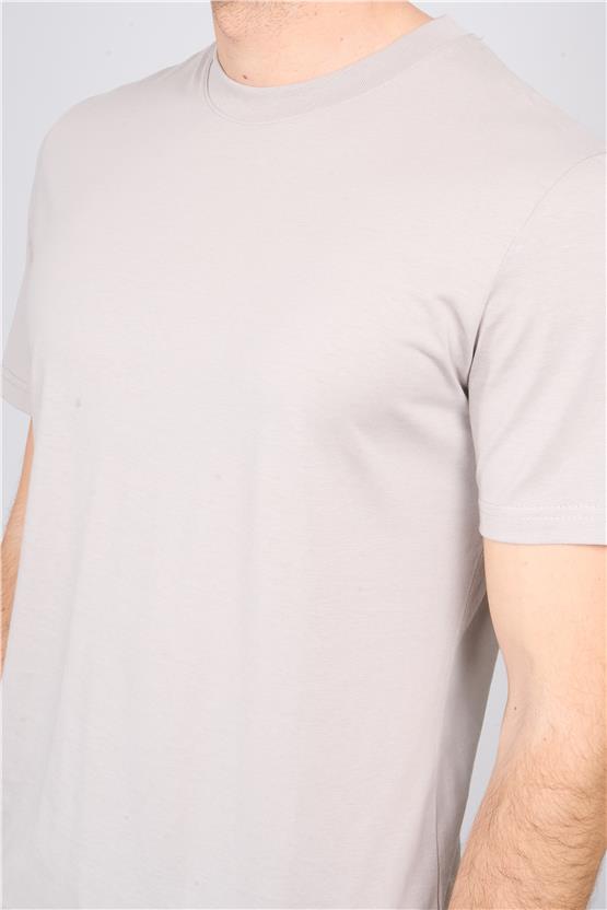 Mareteks 6600 Js Kul Erkek 0 Yaka Basıc Suprem T-Shırt