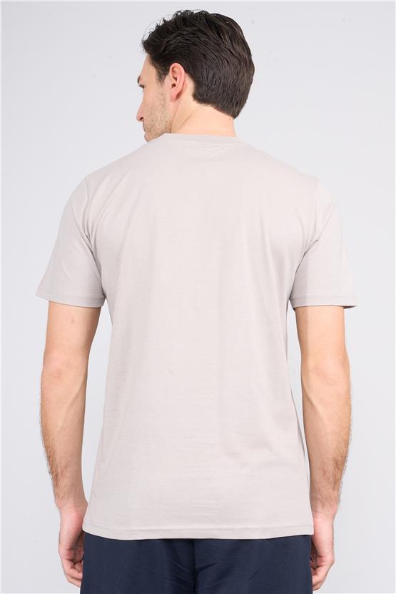 Mareteks 6600 Js Kul Erkek 0 Yaka Basıc Suprem T-Shırt