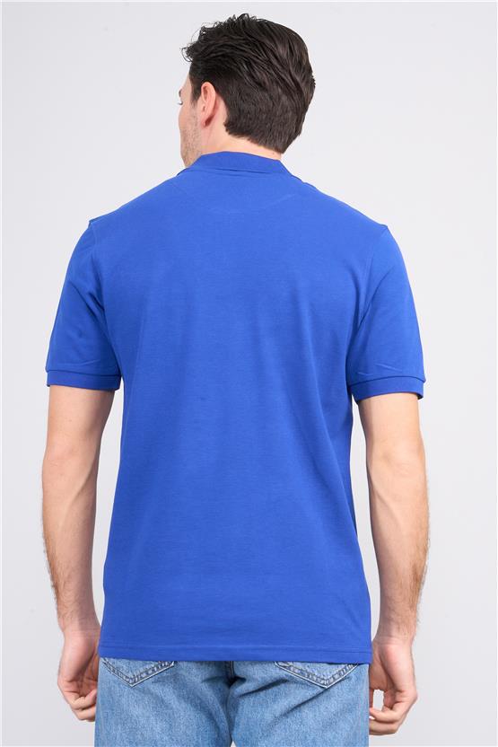 Mareteks 6612 Js Sax Erkek Polo Yaka Basıc Pıke T Shırt