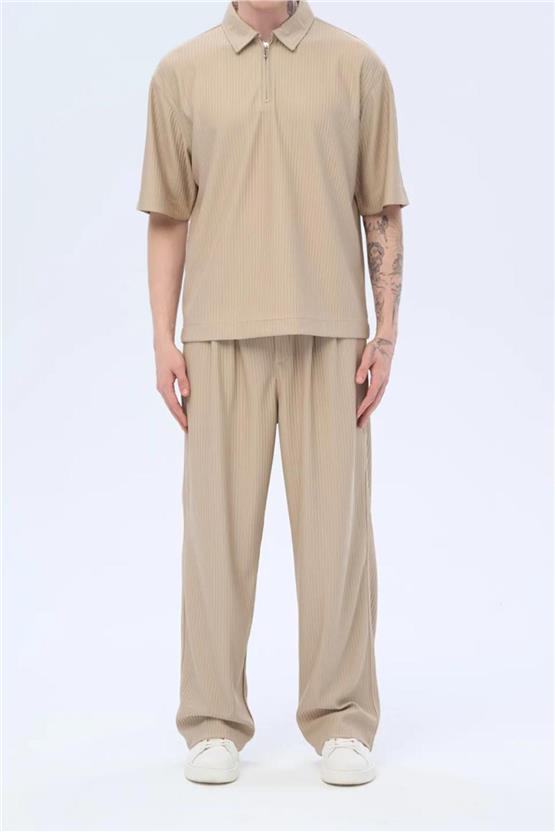 Massımo 6522 Bej Erkek Pantolon