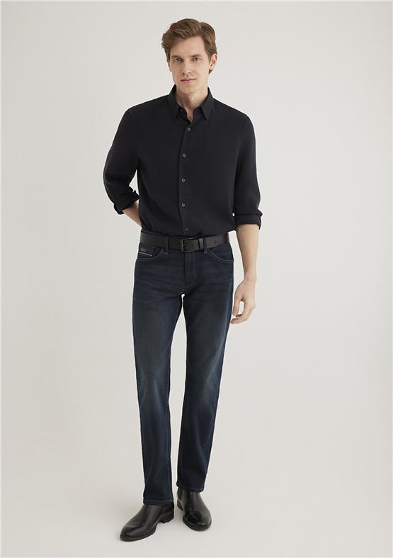 Mavi 0020231891 Hunter Ink Siyah Gölgeli Mürekkep Mavi Erkek Pantolon