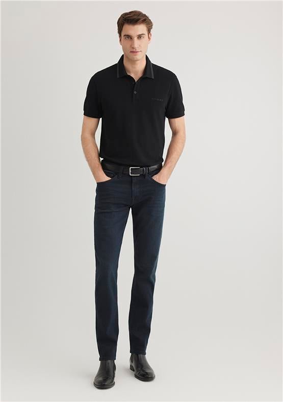 Mavi 0042227245 Jake Koyu Foggy Mavi Jet Siyah Erkek Pantolon