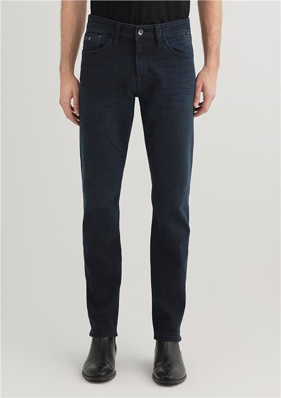 Mavi 0042227245 Jake Koyu Foggy Mavi Jet Siyah Erkek Pantolon