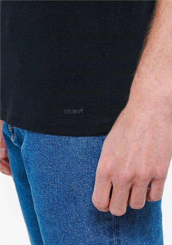 Mavi 061747-900 Siyah Erkek Stretch T-Shirt