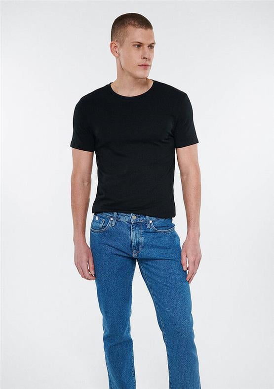 Mavi 061747-900 Siyah Erkek Stretch T-Shirt