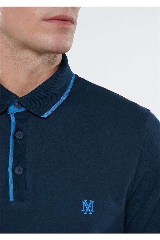Mavi 062373-28417 Polo Gece Lacivert Erkek T-Shirt