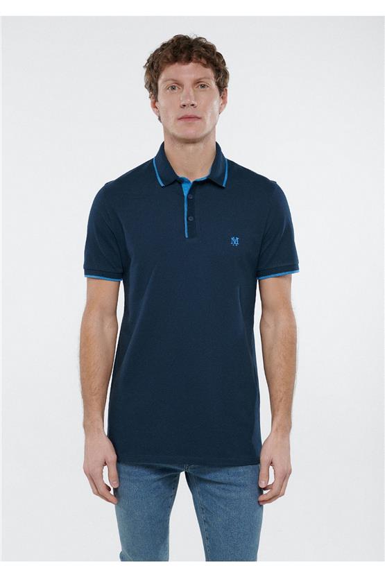 Mavi 062373-28417 Polo Gece Lacivert Erkek T-Shirt