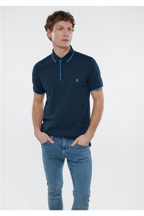 Mavi 062373-28417 Polo Gece Lacivert Erkek T-Shirt