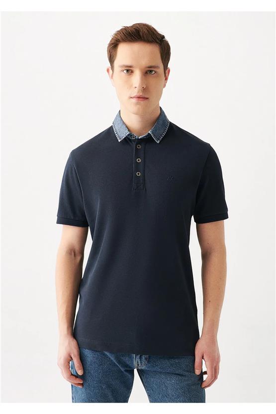 Mavi 062685-28417 Polo Gece Lacivert T-Shirt