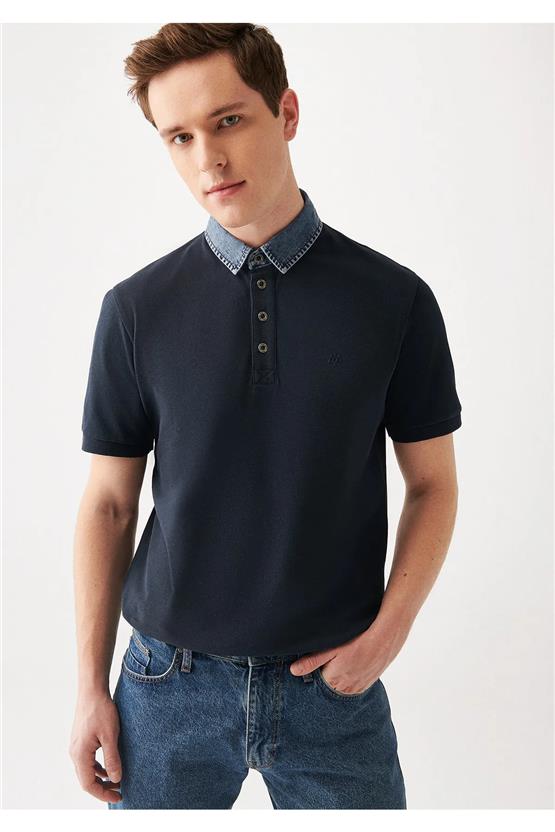 Mavi 062685-28417 Polo Gece Lacivert T-Shirt