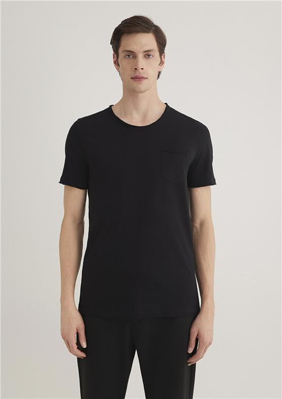 Mavi 062772-26341 Basic Siyah Erkek T-Shirt