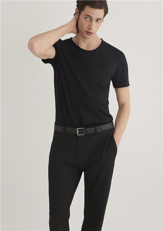 Mavi 062772-26341 Basic Siyah Erkek T-Shirt