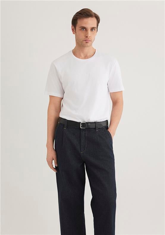 Mavi 0655720 Erkek T-Shirt Beyaz