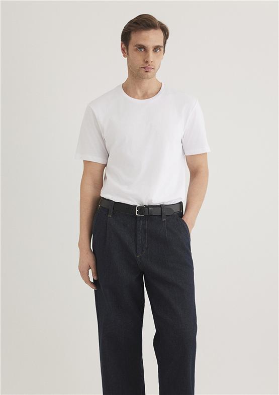 Mavi 0655720 Erkek T-Shirt Beyaz