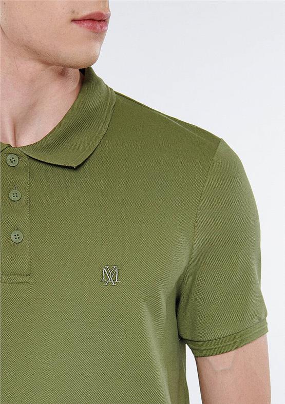 Mavi 065844-28524 Polo Yeşil Erkek T-Shirt