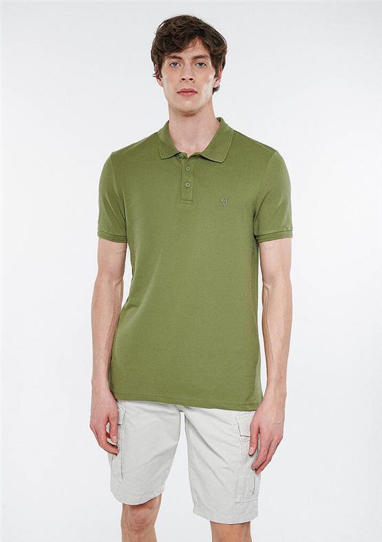 Mavi 065844-28524 Polo Yeşil Erkek T-Shirt