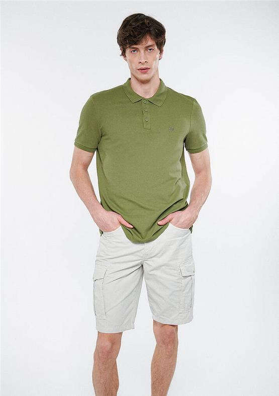 Mavi 065844-28524 Polo Yeşil Erkek T-Shirt