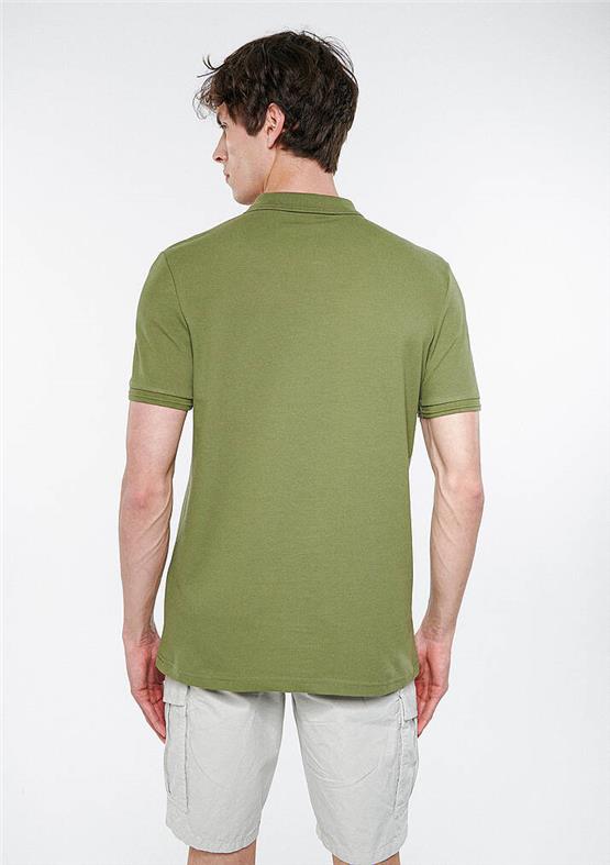 Mavi 065844-28524 Polo Yeşil Erkek T-Shirt