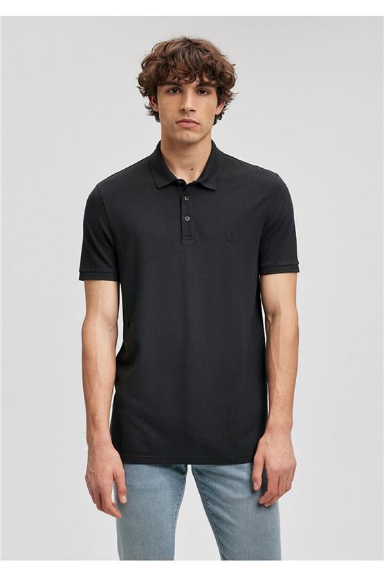 Mavi 066157-900 Polo Siyah Erkek T-Shirt