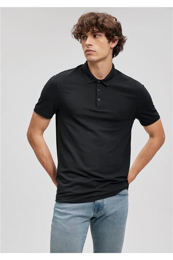 Mavi 066157-900 Polo Siyah Erkek T-Shirt