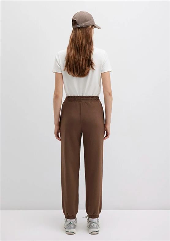 Mavı K26 M1600903-81959 Toprak Kahve Kadın Slım Straıght Esofman Alt