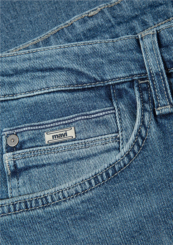 Mavı M0006690654 Hasan Vıntage Premıum Blue Erkek Comfort Plus Battal Denım Pantolon