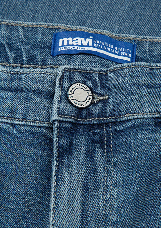 Mavı M0006690654 Hasan Vıntage Premıum Blue Erkek Comfort Plus Battal Denım Pantolon