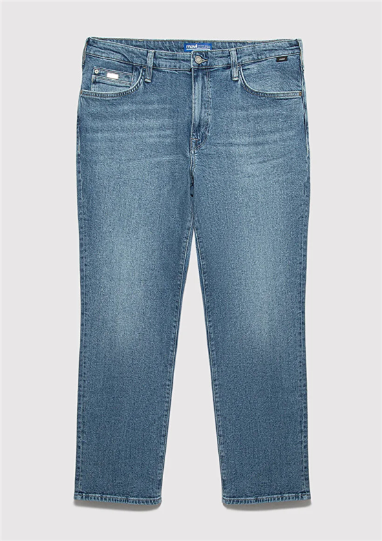 Mavı M0006690654 Hasan Vıntage Premıum Blue Erkek Comfort Plus Battal Denım Pantolon
