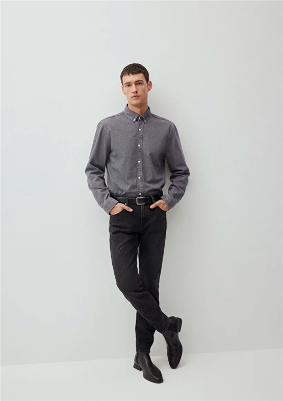 Mavı M0010172-87848 London Deep Smoke Classıc Denım Erkek Tapered Denım Pantolon