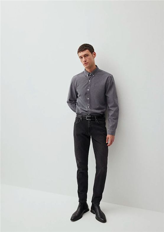 Mavı M0010172-87848 London Deep Smoke Classıc Denım Erkek Tapered Denım Pantolon