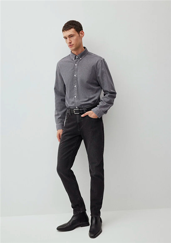 Mavı M0010172-87848 London Deep Smoke Classıc Denım Erkek Tapered Denım Pantolon