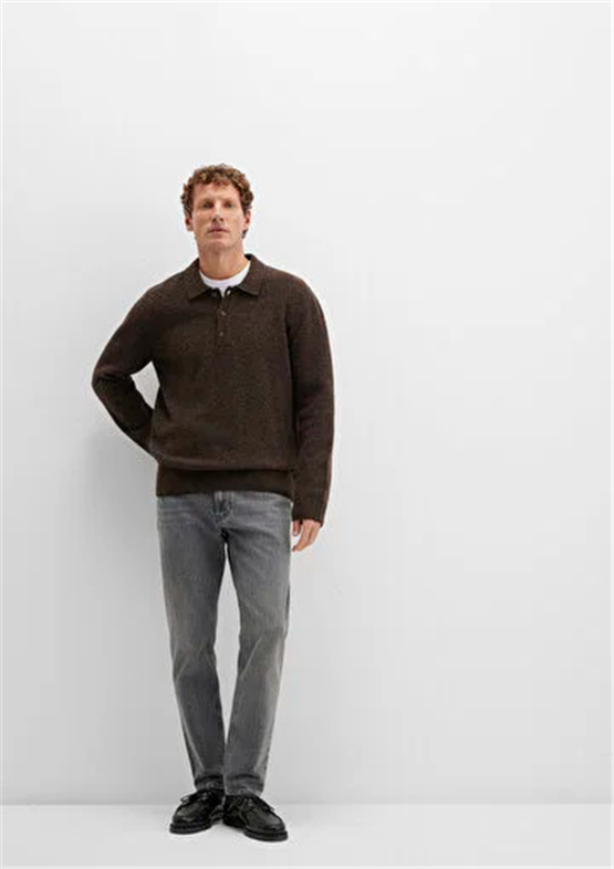 Mavı M0010172-88530 London Dolphın Grey Street Denım Erkek Tapered Denım Pantolon