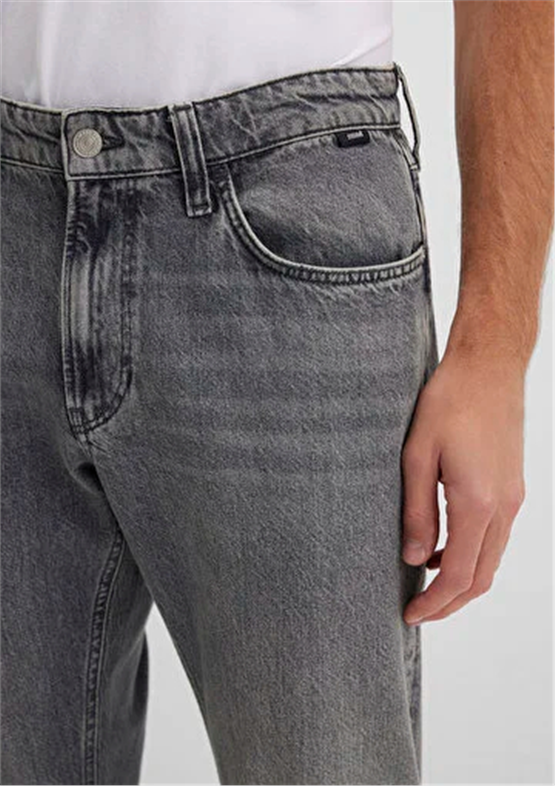 Mavı M0010172-88530 London Dolphın Grey Street Denım Erkek Tapered Denım Pantolon
