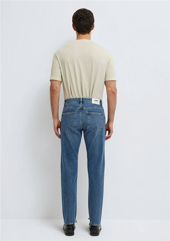 Mavı M0010172-A1724 London Mıd Used Classıc Denım Erkek Tapered Denım Pantolon