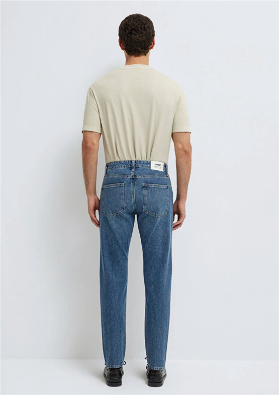 Mavı M0010172-A1724 London Mıd Used Classıc Denım Erkek Tapered Denım Pantolon