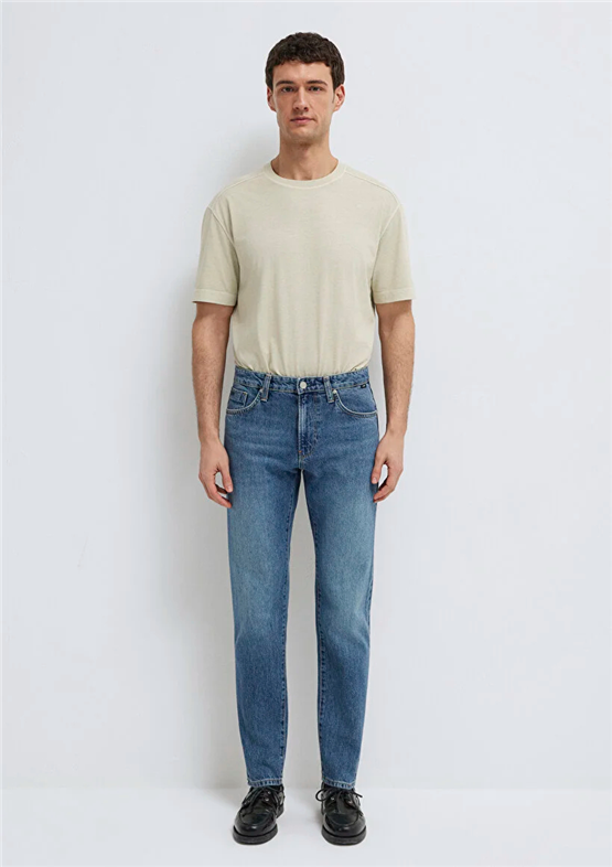 Mavı M0010172-A1724 London Mıd Used Classıc Denım Erkek Tapered Denım Pantolon