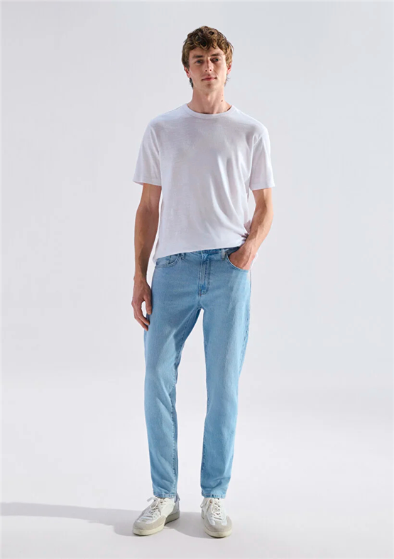 Mavı M0010172-A3259 London Bleach Classıc Comfort Erkek Tapered Denım Pantolon