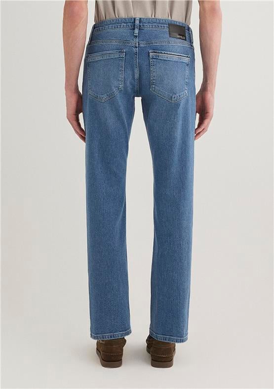 Mavı M0020287863 Hunter Lt Sky Blue Mavı Black Erkek Regular Denım Pantolon